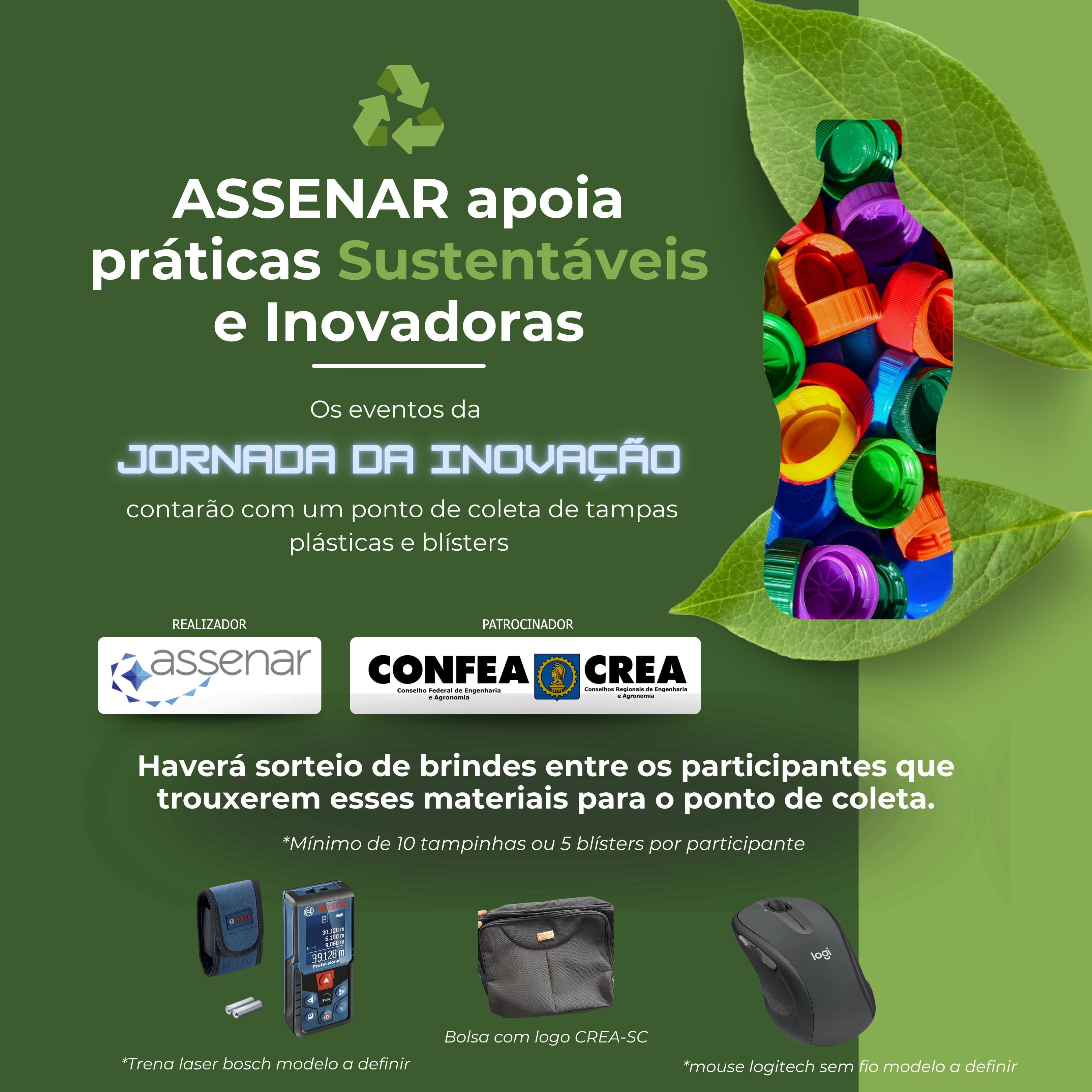 ASSENAR apoia práticas Sustentáveis e Inovadoras ♻️🚀