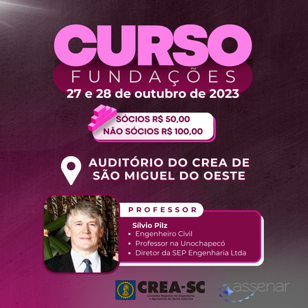 Curso Fundações - Curriculum Silvio Pilz