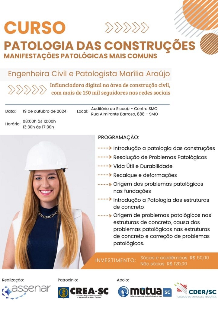 Saiba mais sobre a professora do curso Patologias