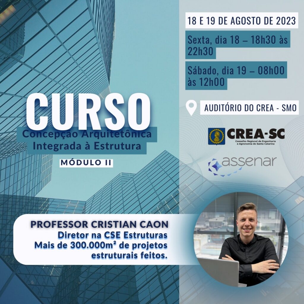 Últimas vagas para o Curso Concepção Arquitetônica