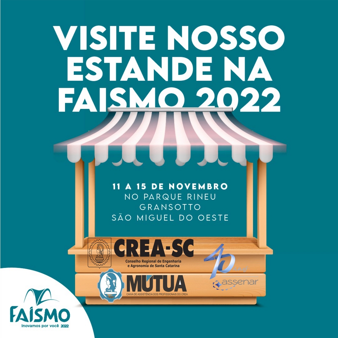Visite nosso stand na Faismo